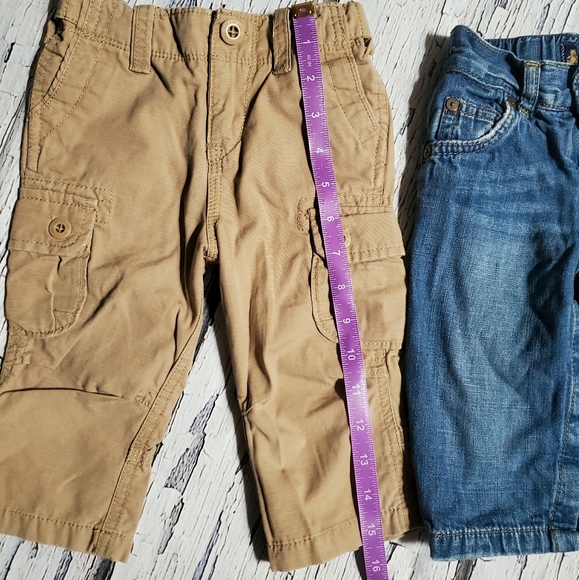 BABYGAP Pants Jeans Baby Size 12-18 Months - 2 Pairs Set - Picture 12 of 14